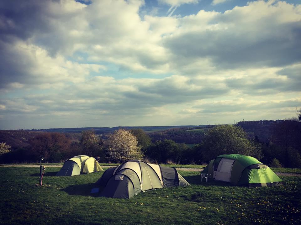 Camping Le Pommier Rustique Hotel Yvoir Exterior foto